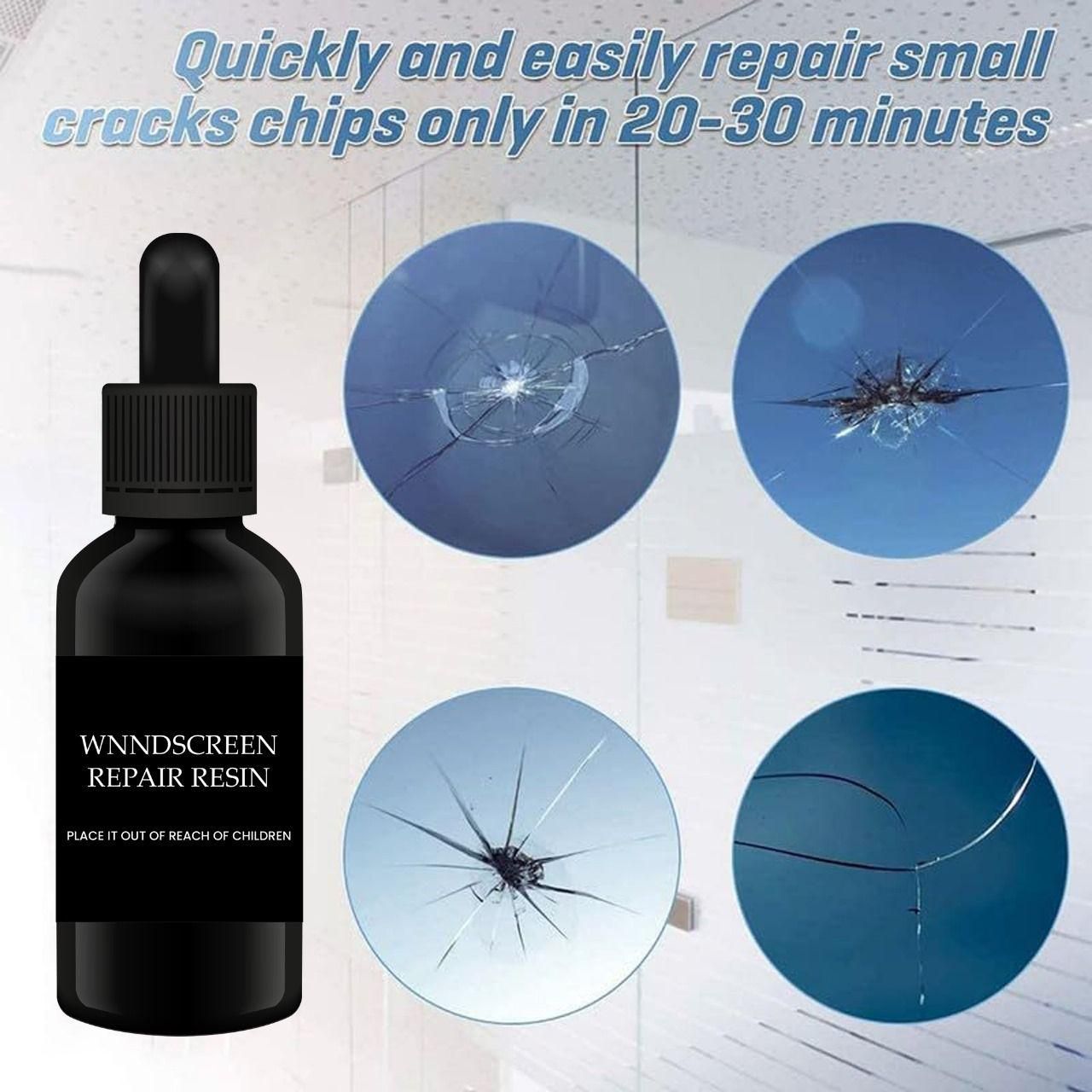 Glass Crack Repair Kit