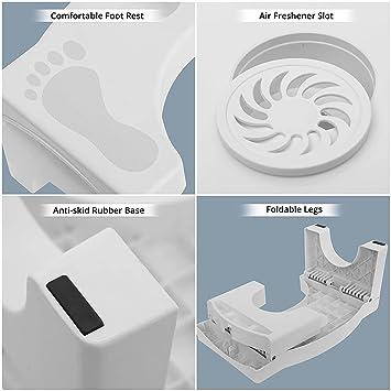 Plastic Foldable Anti-Constipation Potty…
