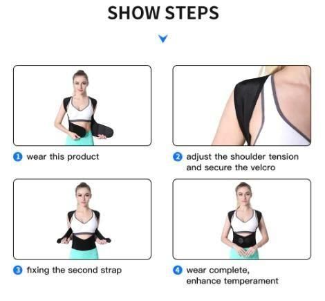 Adjustable Back Posture Corrector/ Slouch…