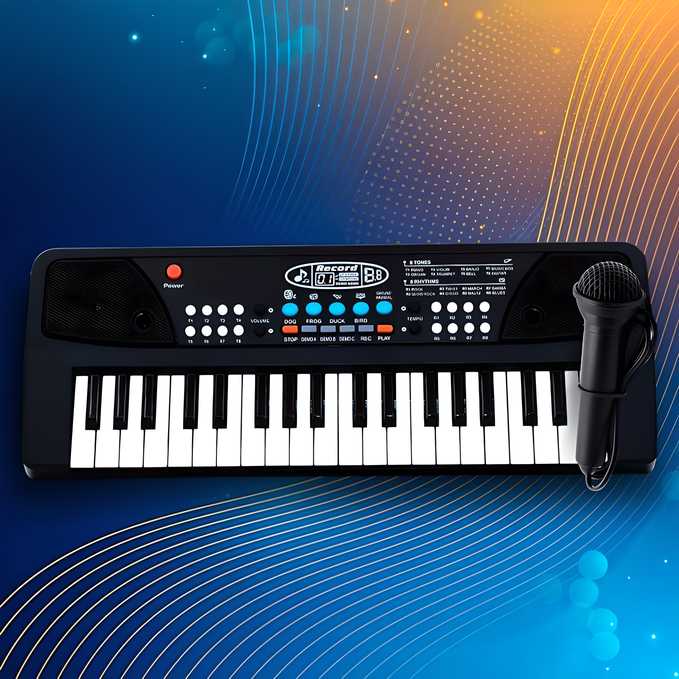 37 Keys Piano Keyboard Toy With Microphon…