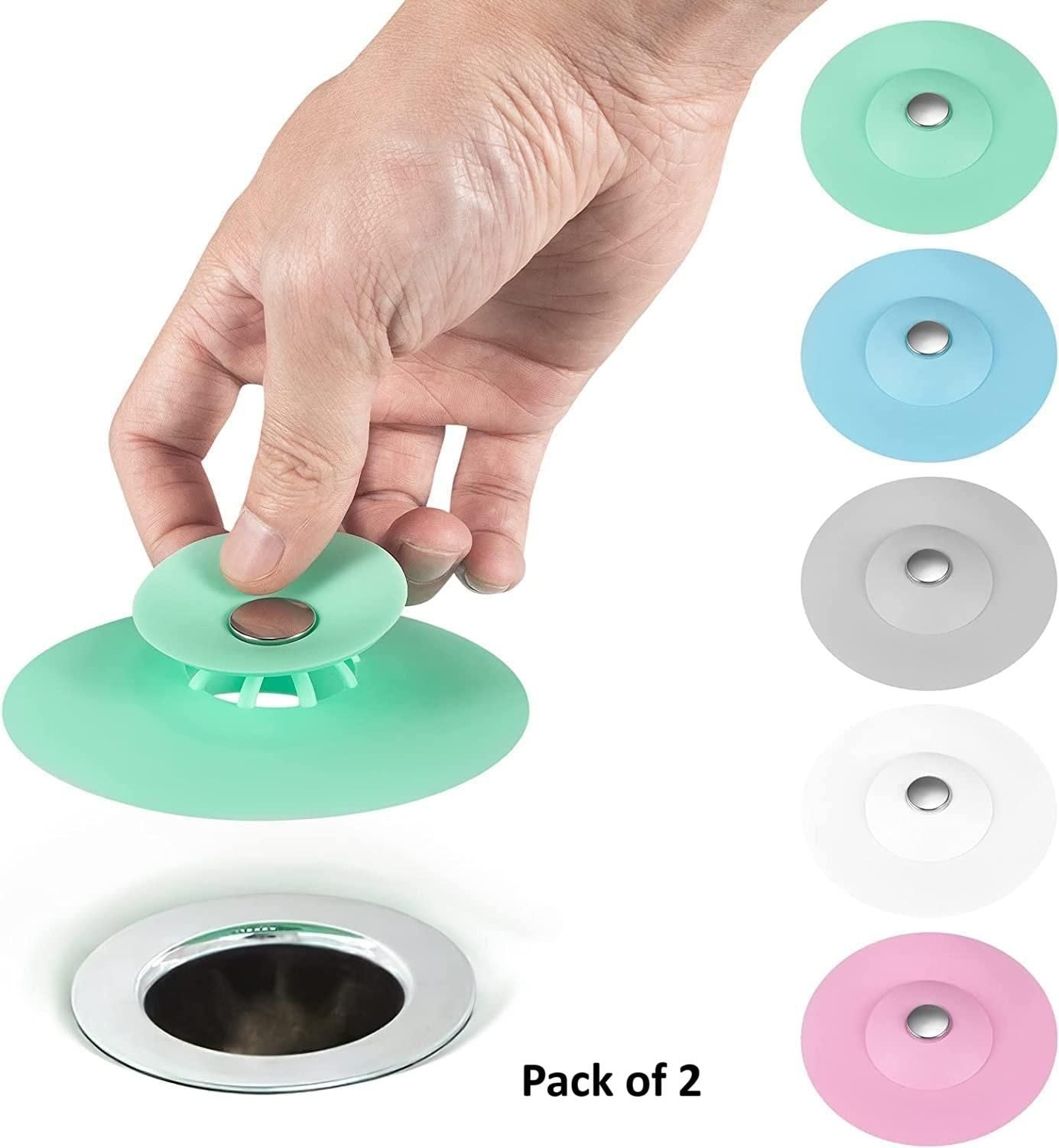 2-In-1 Home Bathroom Kitchen Silicone Sto…