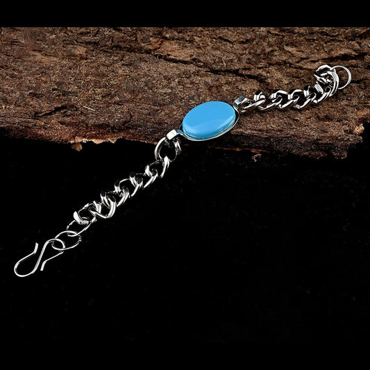 Gleaming Beads Silver Plated Bracelet