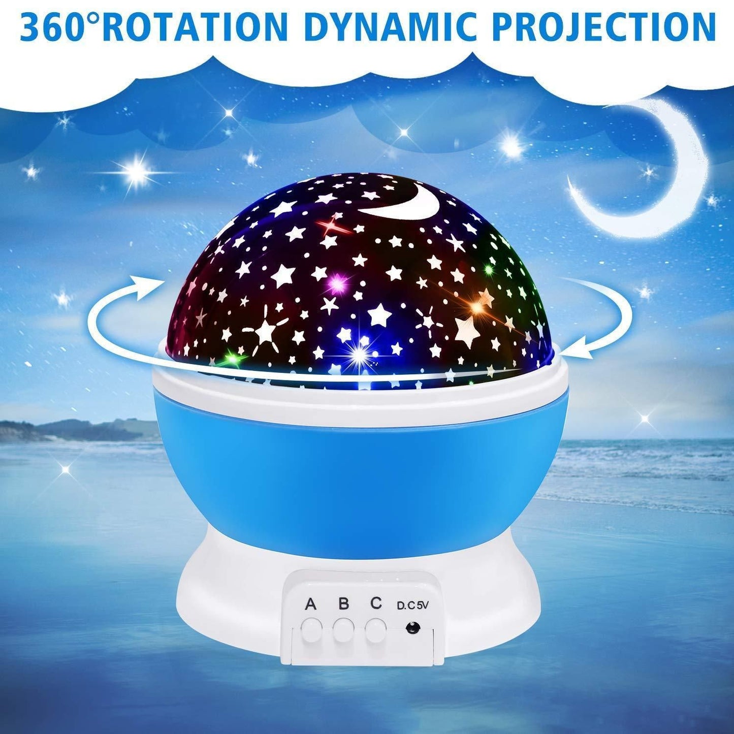 Star Master Dream Color Changing Rotating…