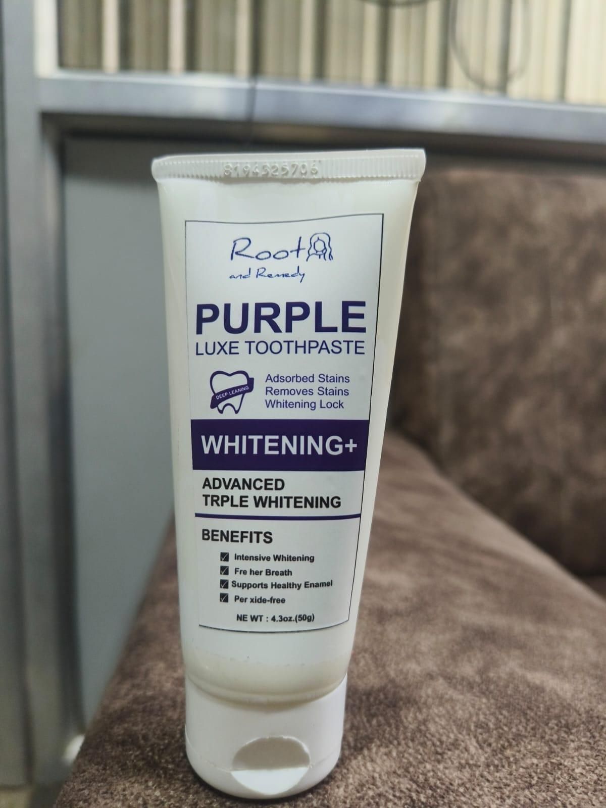 Purple Luxe Toothpaste 100 Gm Of 2