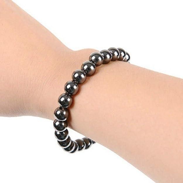 Natural Round Beads Magnetic Hematite Cry…