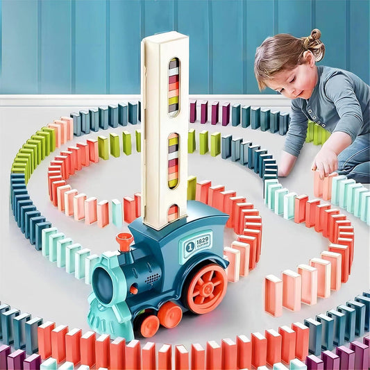 Train Toy Domino Set For Kids Bpa-Free Pl…