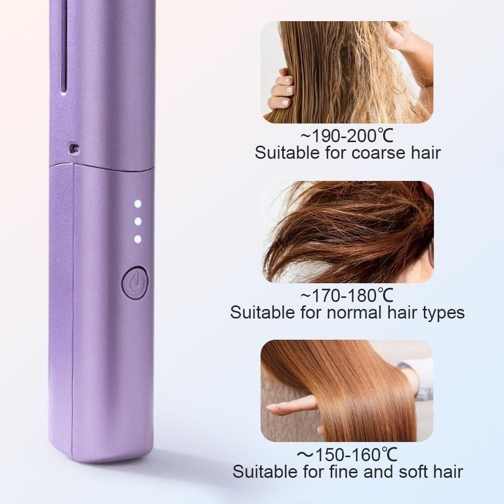 Meneflix Portable Mini Hair Straightener…