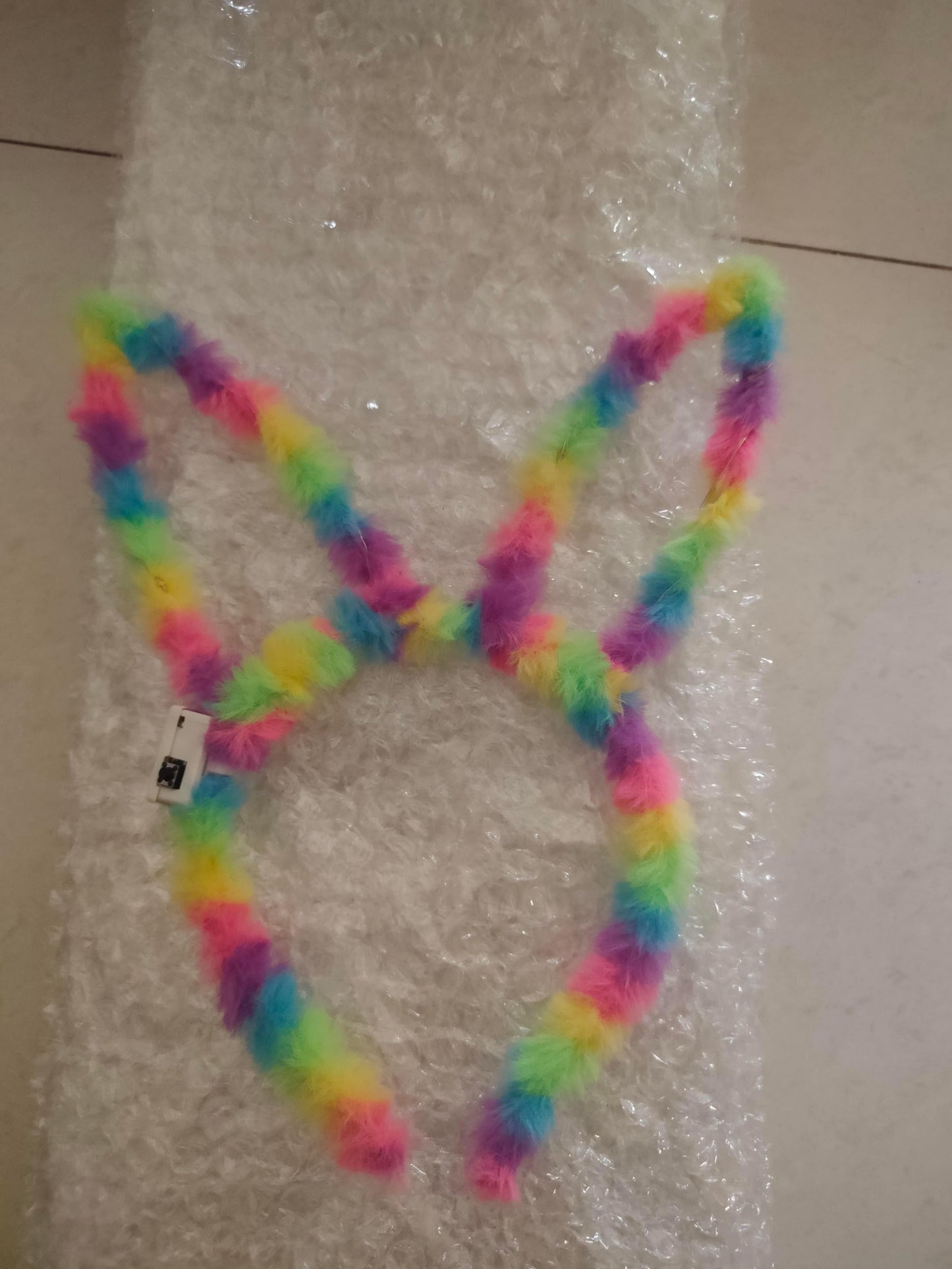 Rabbit Ears Hair Band With Light