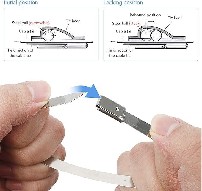 Stainless Steel Cabe Lock Ties