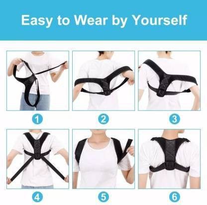 Posture Correct Belt For Neck Shoulder Su…