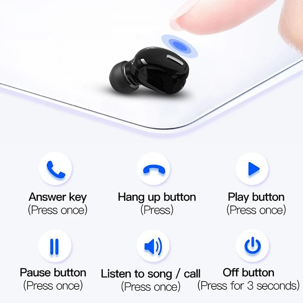 X9 Mini 5 0 Bluetooth Earphone Wireless H…
