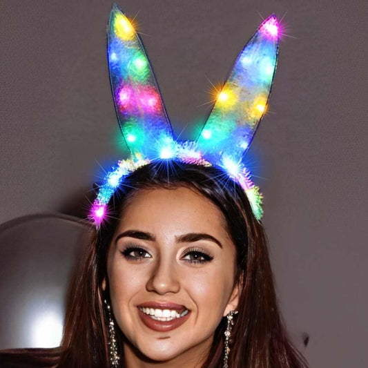 Rabbit Ears Hair Band With Light