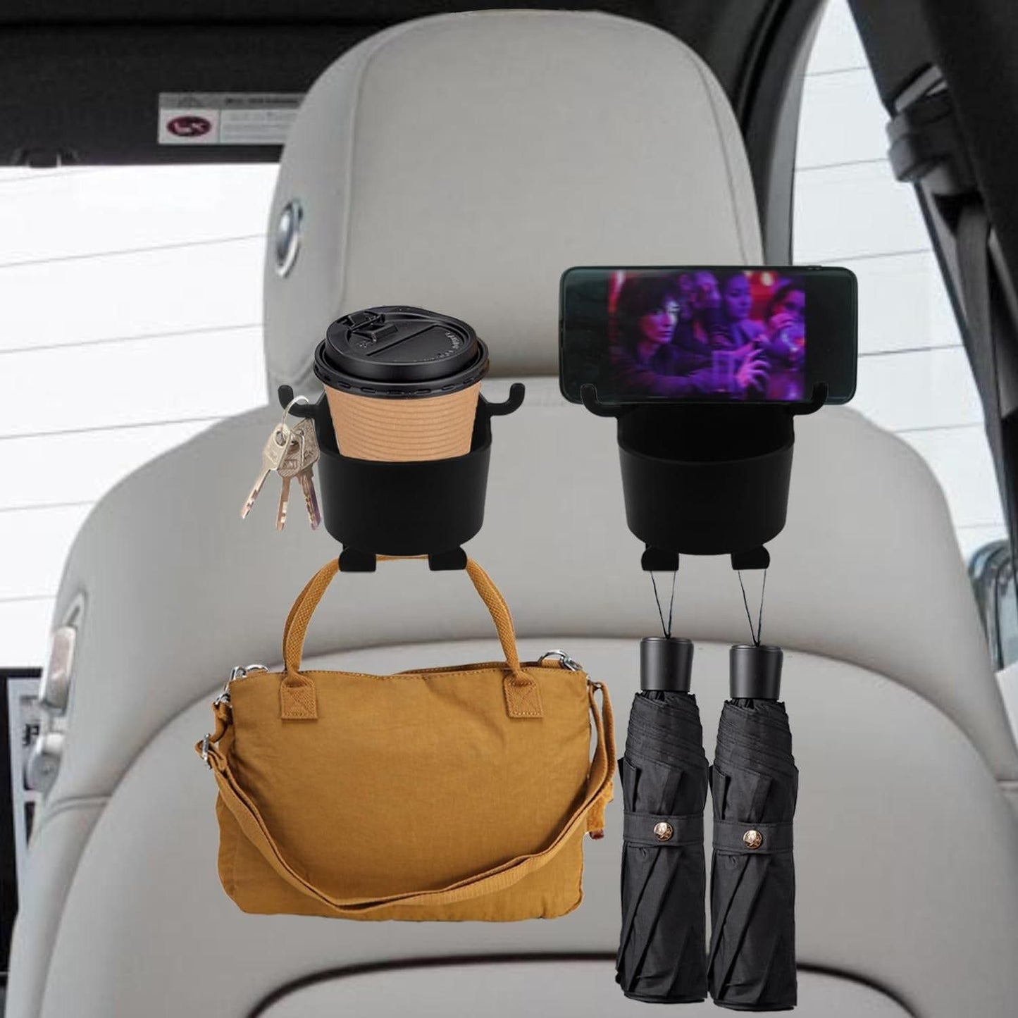 Multifunctional Hanging Storage Cup Mobil…