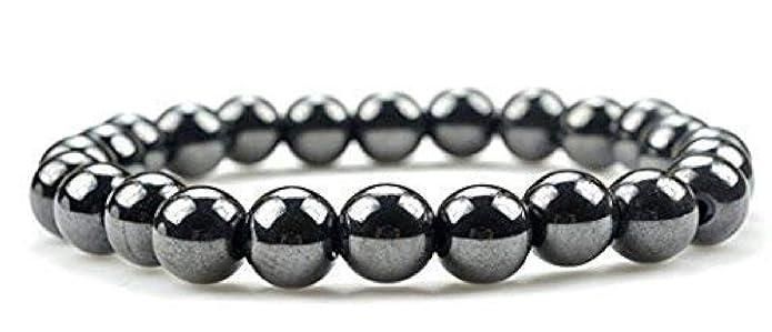 Natural Round Beads Magnetic Hematite Cry…