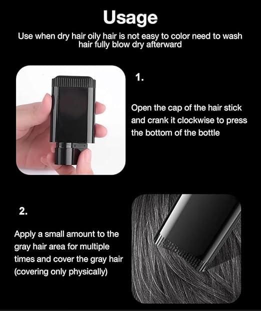 Covering White Hair Is Simple Convenient…