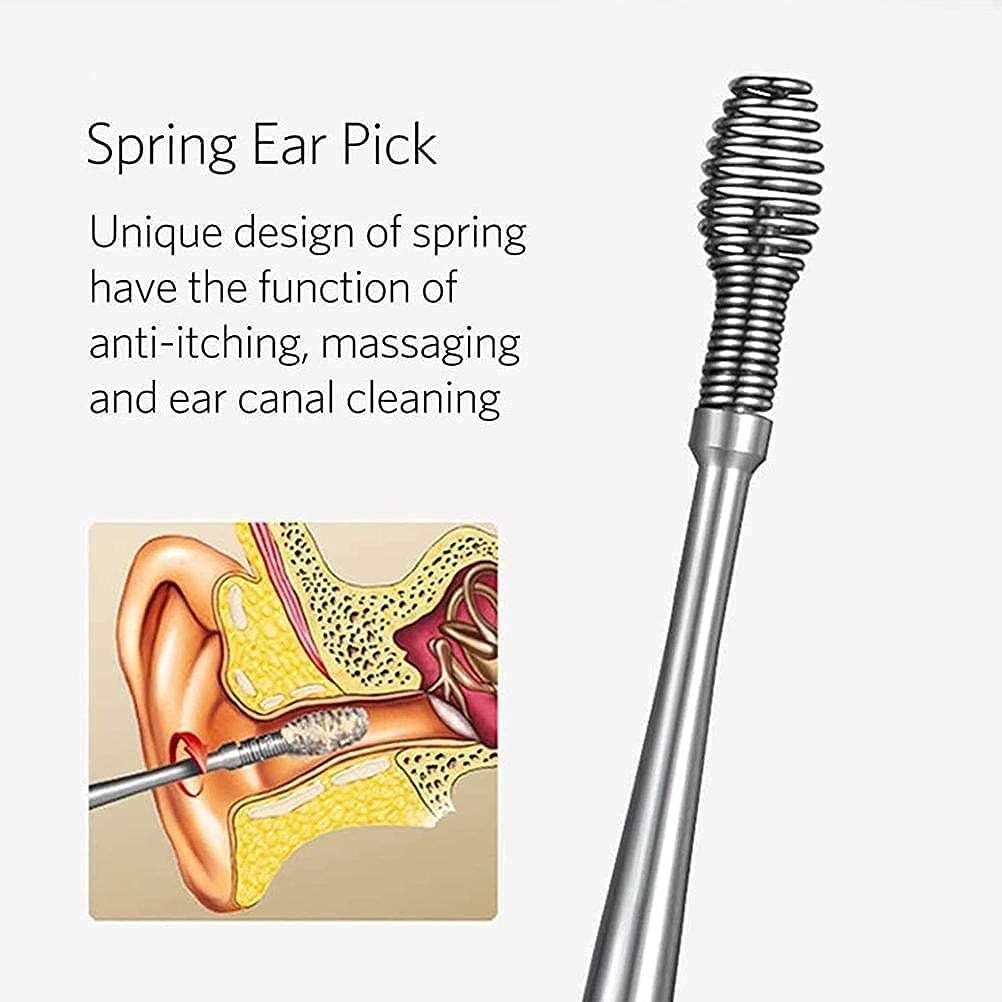 6 Ear Wax Removal Smooth Stainless Steel…