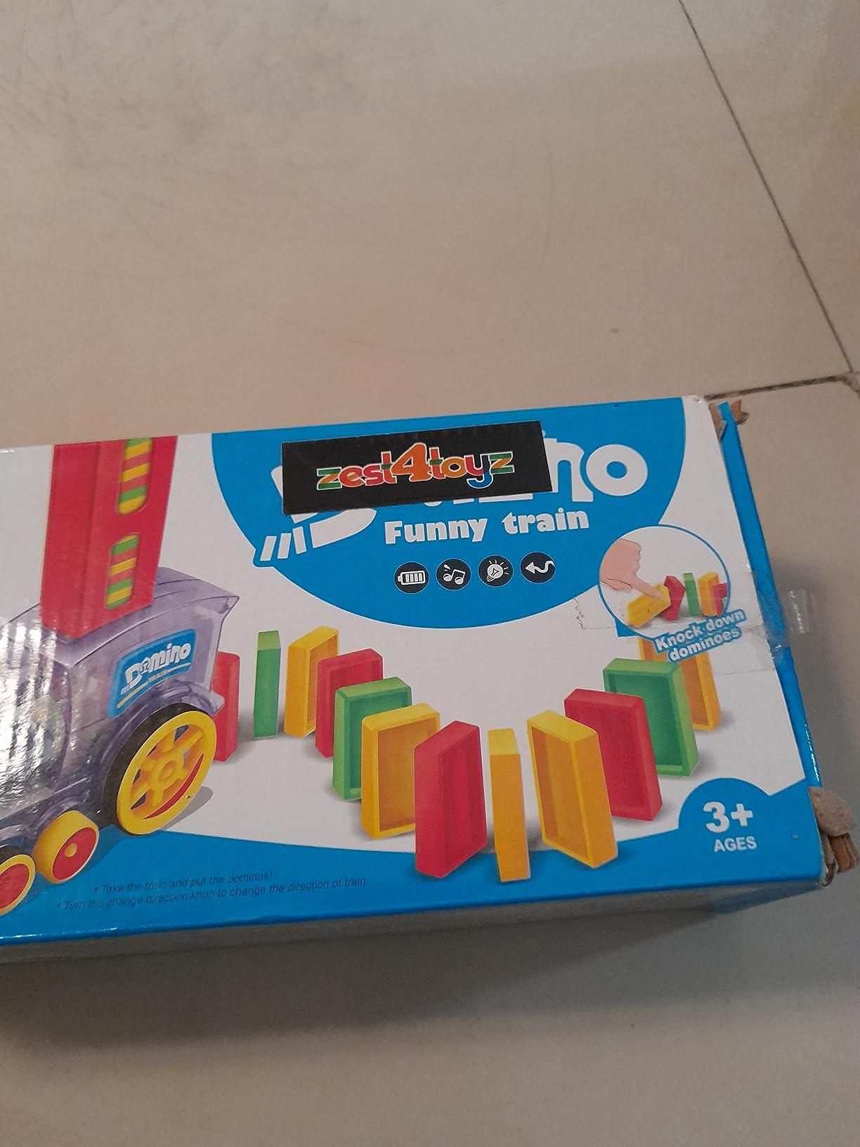 Train Toy Domino Set For Kids Bpa-Free Pl…