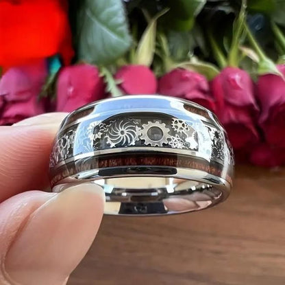 Luxurious Mechanical Gear Stainless Steel…