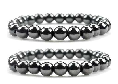 Natural Round Beads Magnetic Hematite Cry…