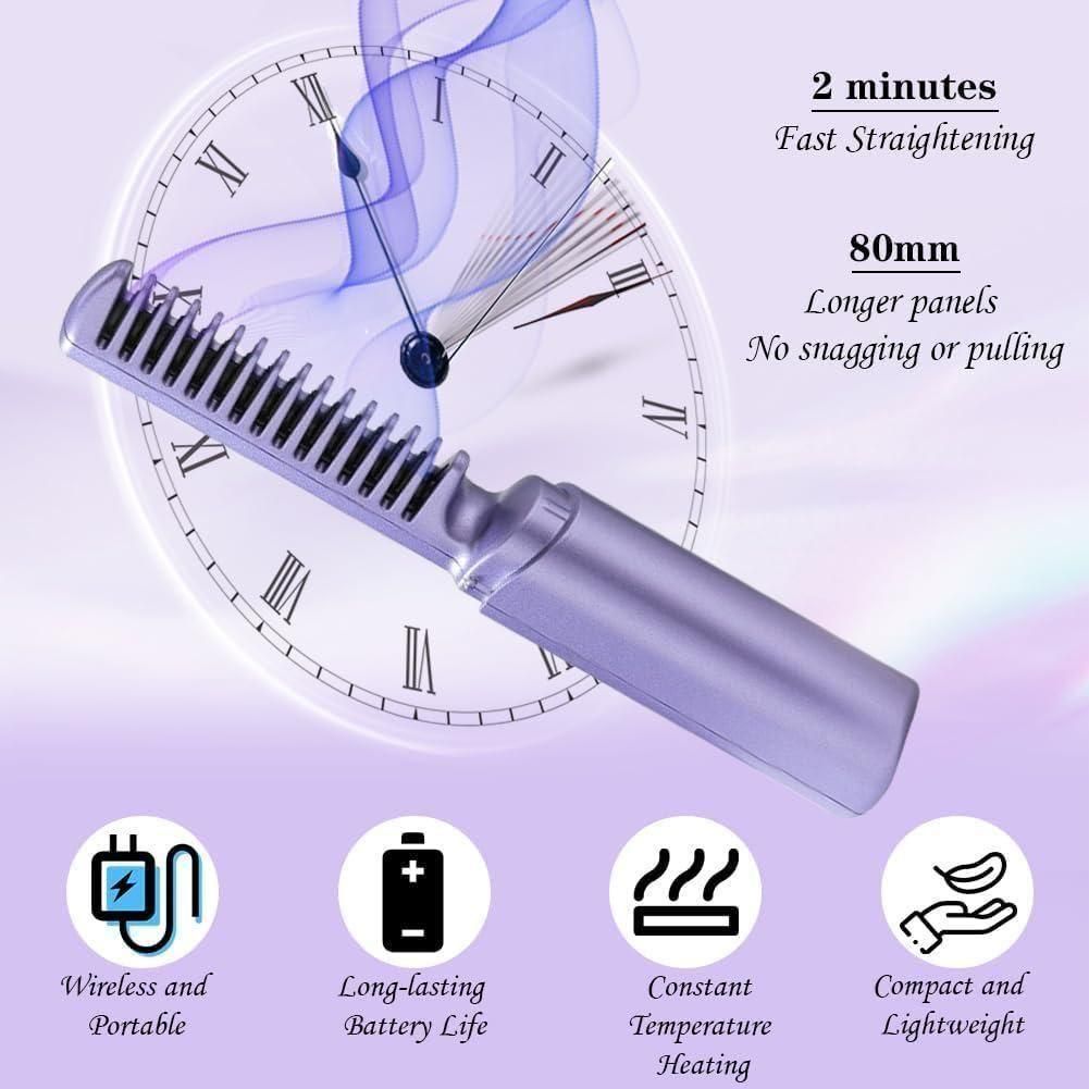 Meneflix Portable Mini Hair Straightener…