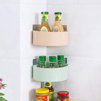 Triangle Wall Mount Storage Basket Combo