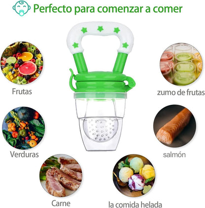 Bpa-Free Silicone Fruit Pacifiers For Baby