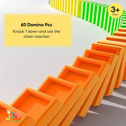 Train Toy Domino Set For Kids Bpa-Free Pl…