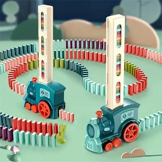 Train Toy Domino Set For Kids Bpa-Free Pl…