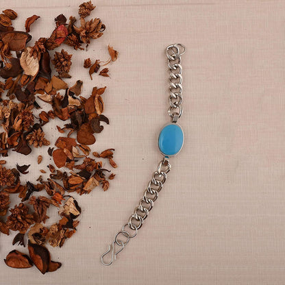 Gleaming Beads Silver Plated Bracelet