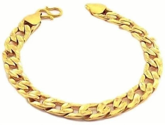 Bd Gold Cuban Bracelet Men