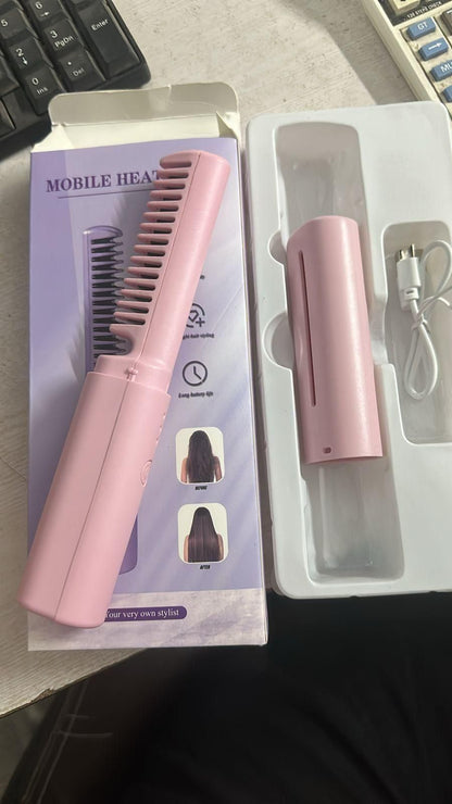 Meneflix Portable Mini Hair Straightener…